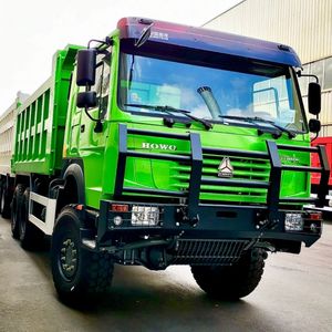 DERUN penjualan merek baru sinottruck 380 400 430 hp HOWO Dump Truck 6*4 10 Wheeler Dump Tipper Truck untuk transportasi pasir - Product Image 2