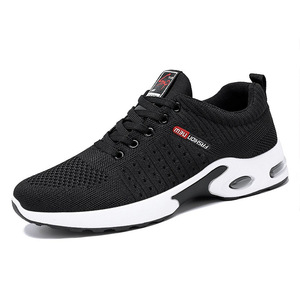 Zapatillas Deportivas Casuales para Hombre, Cómodas y Ligeras, con Parte Superior de Malla, Entresuela de PVC, Suela de Goma, Cierre con Cordones, Elegantes para Caminar - Product Image 4