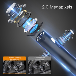 Yeni 5 inç IPS endüstriyel endoskop üç üçlü Lens muayene kamera araba motoru kontrolü için <span class=keywords><strong>1080P</strong></span> HD kayıt Video Borescope - Product Image 3