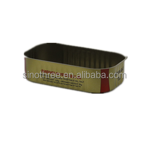 125ml 1/4 Club Latas Caja cuadrada <span class=keywords><strong>para</strong></span> <span class=keywords><strong>sardinas</strong></span> <span class=keywords><strong>en</strong></span> aceite Conservas de pescado - Product Image 3