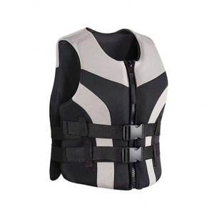 Veste de kayak orange personnalisable en gros pour adultes et enfants, en tissu Oxford, gilet de sauvetage flottant, directement de l'usine - Product Image 4
