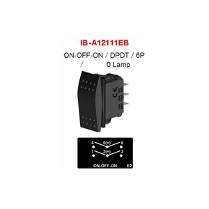 Nuevo estilo fabricante IP68 a prueba de agua no iluminado Micro Carling 3 vías 6 pines interruptor basculante T125 55 - Product Image 6