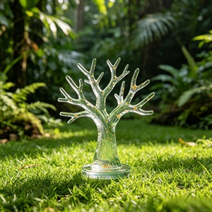 Árbol de los Deseos Dorado, Adorno de Resina Transparente, Decoración del Árbol de <span class=keywords><strong>la</strong></span> <span class=keywords><strong>Vida</strong></span>, una Opción Ideal para Decoración del Hogar y Regalos. - Product Image 2