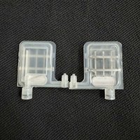 SUBLICOOL Square Mouth Ink Sac Dx5 Square Connector Eco Solvent Big Damper Ink Damper para Dx5 Xp600 4720 5113 cabezal de impresión