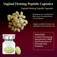 Capsules de peptides pour le resserrement vaginal, soin efficace du Yoni, nettoyage antibactérien, réparation de la muqueuse, soutien de l'équilibre hormonal
