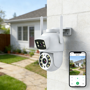 Caméra de sécurité 2026 4K 8MP avec zoom optique 8x, extérieure, Wi-Fi, sans fil, suivi automatique, application vidéo - Product Image 6