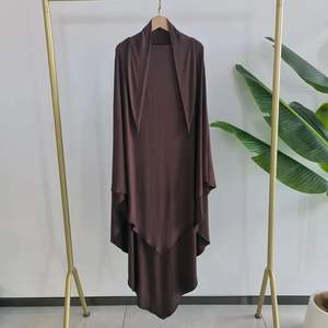 カスタムプレミアムバンブーコットンジャージーキマータイバックナチュラル伸縮性軽量通気性イスラム教徒イスラム服祈りヒジャーブ - Product Image 4