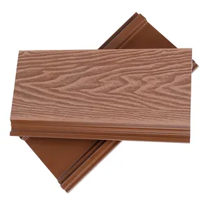 Hochwertige WPC-Holzmaserung PVC-Wand verkleidung WPC Co Extrusion swand Holzwand platte