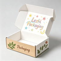 Cajas de Envío de Cartón Corrugado Plegables de Lujo con Logotipo Personalizado, Cajas de Embalaje para Envíos