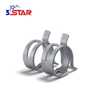 Collier de serrage à ressort métallique, colliers de serrage automatiques à ressort