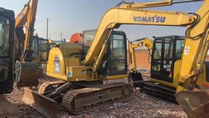 Excavatrice Komatsu PC60-8 d'occasion, équipement de construction hydraulique jaune - Product Image 4