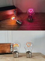 DC5V Led Filament Ampoules A68 E40 Lumières Décoratives Lampe Portable Type-C USB Lumière Ampoule En Verre Pour Cadeau