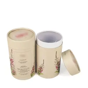 Free Sample Good Supplying Paper Tube Box, Chinese Round Packaging Tea paper Cylinder Packaging
