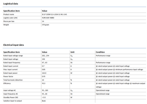 ไดรเวอร์ LED PHILIPS Xitanium Xi LP 150W 0.3-1.05A 220-240V AC IP67 กันน้ำ สำหรับไฟถนนภายนอกอาคาร - Product Image 3
