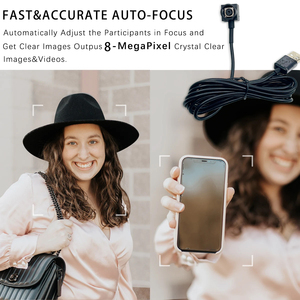 4K 8MP 15FPS Mini Máy Ảnh AF Tự Động Lấy Nét Tốc Độ Cao UVC Micro USB Mô-đun Máy Ảnh Cho PC - Product Image 2