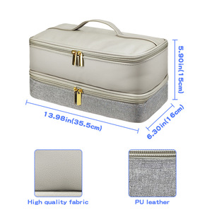Shark Flexstyle Double Layer Hair Tool Storage Bag Large Rectangle Fabric Travel Organizer Minimalist Design - Product Image 5