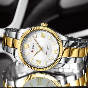 OEM para Reloj de Cuarzo Curren 8453 para Hombre con Esfera de Rueda Solar, Escala Romana Luminosa y Correa de Acero, Reloj de Pulsera de Negocios de 42 mm - Product Image 6