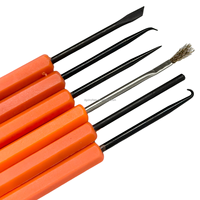 2024 nouveau produit 6 pièces soudure démonter ensemble d'outils PCB pour le soudage meulage nettoyage réparation aide à souder
