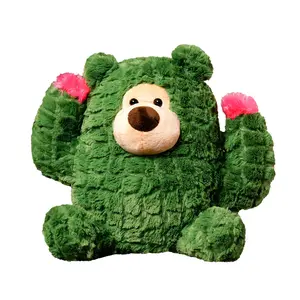 Creative authentic soft cartoon cactus plush toy pineapple sleeping companion pillow