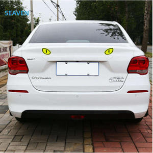 Autocollant réfléchissant pour voiture Bande d'avertissement en forme d'<span class=keywords><strong>oeil</strong></span> Bandes réfléchissantes Marque de sécurité Autocollant protecteur de porte - Product Image 5