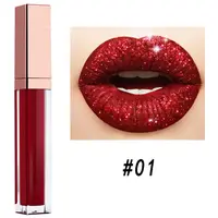 2019 Hot Sale 12 Color Long Lasting Waterproof Metallic Matte Private Label Organic Shiny Lipstick