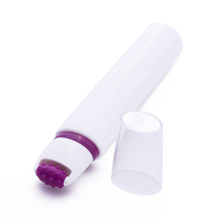 Emballage cosmétique multifonction à presser vide Tube de lotion blanc Tube à bille roulante Tube de massage pour crème de spa