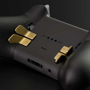 EXtremeRate ปุ่มเปลี่ยนด้านหลังสีทองเมทัลลิกแบบถอดเปลี่ยนได้ สำหรับคอนโทรลเลอร์ Xbox One Elite และ Elite Series 2 - Product Image 6