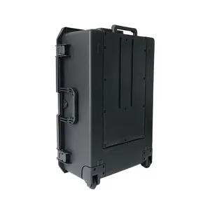 Produk baru Ip 65 tahan air kotak pelindung kotak alat plastik kotak beroda Case