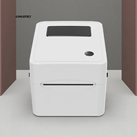 Impresora de Etiquetas Térmicas Profesional y Duradera de 4*6 Pulgadas para Códigos de Barras, Compatible con Papel en Rollo/Doblado, de Escritorio, para Interfaz de Stock