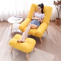 Fauteuil en tissu de sol de chaise pliable coloré au meilleur prix