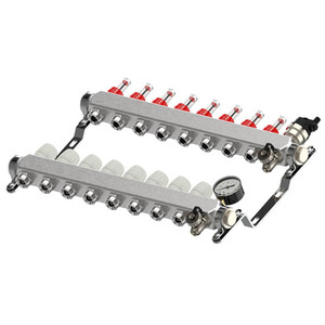 Nuova versione in acciaio inossidabile di alta qualità per il <span class=keywords><strong>riscaldamento</strong></span> del collettore dei <span class=keywords><strong>collettori</strong></span> del <span class=keywords><strong>pavimento</strong></span> dell'acqua della pompa - Product Image 5