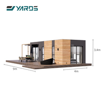 Maisons préfabriquées mobiles pour hôtels et stations balnéaires en plein air, capsules spatiales, maisons mobiles, conteneurs
