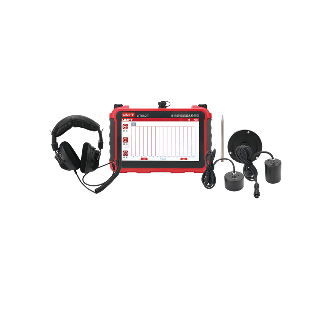 UNI-T UT662E Multifunctional Smart Water Leak Detector Pipeline Leakage Localization Portable and Touchscreen
