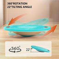 Entraîneur portatif de noyau de planche d'équilibre d'oscillation avec la surface antidérapante de bosse de TPE pour l'exercice d'entraînement de stabilité d'enfants et d'adultes