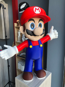 Venta Caliente Esculturas de Mario Bros de Tamaño Real Estatua de Mario y <span class=keywords><strong>Luigi</strong></span> de Resina para Decoración de Centros Comerciales y Jardines - Product Image 6