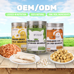 Alimento Principal para Mascotas, Carne 100% Pura Liofilizada, <span class=keywords><strong>Serie</strong></span> de Corte Crudo, Venta al Por Mayor, Empaque Personalizable Disponible - Product Image 1