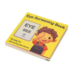 Libro educativo infantil personalizado, ecológico, con tapa dura, laminado con película, cosido y con impresión digital. - Product Image 1