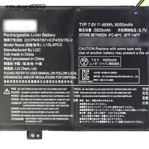 อะไหล่แบ<span class=keywords><strong>ต</strong></span>เตอรี่7.5V 46Wh 6135mAh <span class=keywords><strong>ส</strong></span>ำหรับ <span class=keywords><strong>Lenovo</strong></span> ชุด710S-13ISK ใช้กับแล็ปท็อป<span class=keywords><strong>ส</strong></span>ิน<span class=keywords><strong>ค</strong></span>้าอิเล็กทรอนิกส์สำหรับผู้บริโภ<span class=keywords><strong>ค</strong></span>มีจำหน่าย - Product Image 5