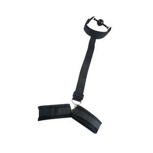 女性のための大人のおもちゃの拘束Bdsmボールマウスギャグ革の手錠Smキットカップルのための大人のセックスボンデージ - Product Image 3
