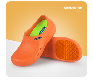 Anno sepatu kerja koki pria dan wanita, sneaker untuk dapur kebun kamar mandi dengan EVA dan sol karet tahan air - Product Image 5