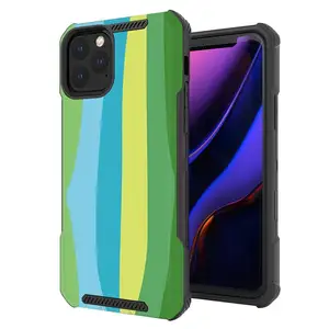 YeXiang Neues Regenbogen-Design benutzerdefiniertes Zubehör Telefonhülle für iPhone