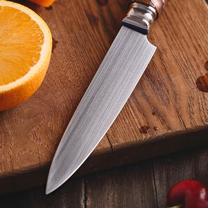 M390 Порошковая сталь высокого качества супер Острый кухонный нож с роскошной материальной ручкой на заказ - Product Image 4