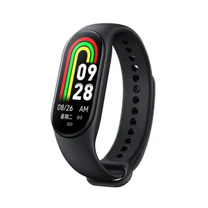 Stokta 2023 m8 smartwatch fitness smartband akıllı bilezik kalp hızı kan oksijen izleme spor akıllı bant 8 akıllı saat