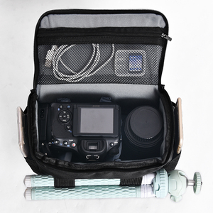FOSOTO B500 <span class=keywords><strong>DSLR</strong></span> Cámara Bolsas Impermeable Nylon Digital Hombro Bolsa de almacenamiento Cámara <span class=keywords><strong>Dslr</strong></span> Bolsa Cámara Estuche para Canon Nikon Sony Lente - Product Image 6