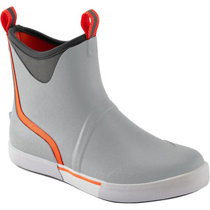Bottes de pont imperméables <span class=keywords><strong>pour</strong></span> hommes, bottes de pluie à la cheville, chaussures de pêche en caoutchouc antidérapantes avec doublure respirante <span class=keywords><strong>pour</strong></span> la navigation de plaisance - Product Image 2