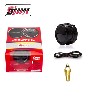 Dragon đo 2 ''52mm tự động kỹ thuật số màu xanh dẫn nhiệt độ nước đo 40-150 C với cảm biến nhiệt độ nước phổ quát cho xe (6114) - Product Image 2