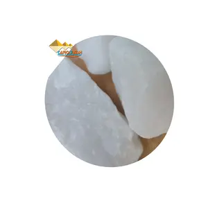 Mesir Kristal Kuarsa Silica Quartz Benjolan/Sio2 Kemurnian Tinggi 99.7% Bulk Longgar 50 - 150 Mm A-15-7-2020 Bahan Baku Batu Kuarsa