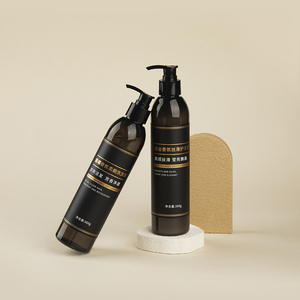 Bouteilles d'hôtel jetables de luxe 360 ml noir et or, pots vides écologiques <span class=keywords><strong>pour</strong></span> shampoing/lotion <span class=keywords><strong>pour</strong></span> l'hôtellerie - Product Image 3