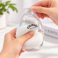Vente en gros : Jouet anti-stress souple et transparent en forme de bouteille de lait, à remontée lente, jouet sensoriel à presser, cadeau personnalisé OEM