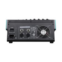 Profesyonel PA-4D 4 Kanallı Aktif Mikser 200W*2 Bluetooth'lu 99 DSP'li ve 7 Bantlı Grafik EQ'lu Aktif Miksaj Konsolu